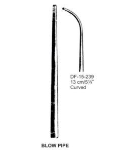 Blow Pipe Curved 13Cm  (SS-15-239)