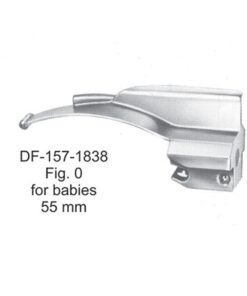 Laryngoscopes Mcintosh Fiber No.0 Blade Only For Babies 55Mm (SS-157-1838)