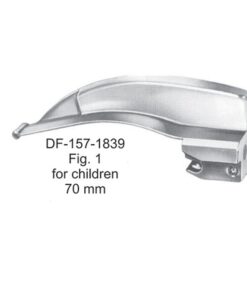 Laryngoscopes Mcintosh Fiber No.1 Blade Only For Children 70Mm (SS-157-1839)