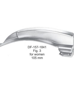 Laryngoscopes Mcintosh Fiber No.3 Blade Only  For Women 105Mm (SS-157-1841)