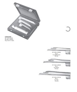 Foregger Set Of 3 Blades With Battery Handle Fig 2 To 4 (SS-157A-1842C)