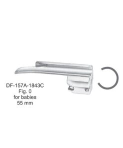 Laryngoscopes Miller Fiber No. 0  Blade Only For Babies 55Mm (SS-157A-1843C)