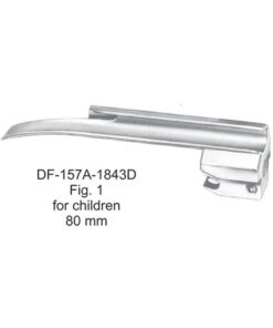 Laryngoscopes Miller Fiber No. 1 Blade Only For Children 80Mm (SS-157A-1843D)