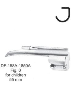 Laryngoscopes Miller Blade Only For Babies 55Mm (SS-158A-1850A)