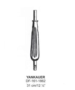 Yankauer Suction Tube 31 Cm, Complete Set Fig 1 To 4 (SS-161-1862)
