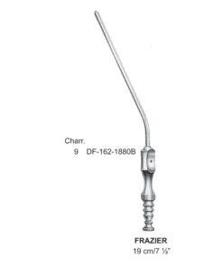 Frazier Suction Tube, 19Cm, Charr. 9 (SS-162-1880B)