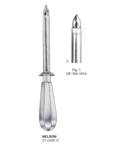 Nelson Trocars, 21Cm. Fig-1  (SS-164-1914)