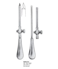 Buelau Trocar, 24Cm, 8Mm (SS-164-1922)