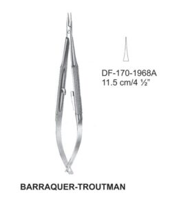 Barraquer Troutman Micro Needle Holders, 11.5Cm , Straight (SS-170-1968A)