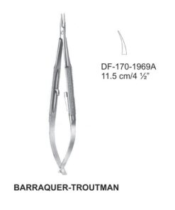 Barraquer Troutman Micro Needle Holders Cvd 11.5Cm  (SS-170-1969A)