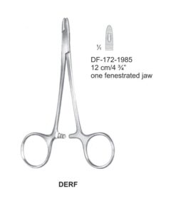 Derf Needle Holders 12Cm , Fenestrated Jaw (SS-172-1985)