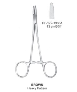 Brown Needle Holder, Heavy Pattern, 13Cm (SS-172-1988A)