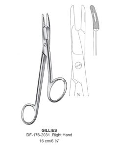 Gillies Needle Holders For Right Hand 16Cm  (SS-176-2031)