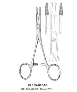 Olsen-Hegar Needle Holders 18Cm  (SS-176-2033A)