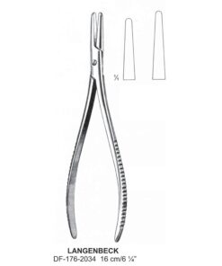 Langenbeck Needle Holders,16Cm  (SS-176-2034)