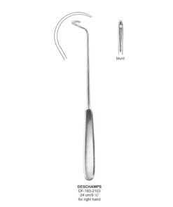Deschamps Ligature Needles For Right Hand, 24Cm  (SS-183-2103)