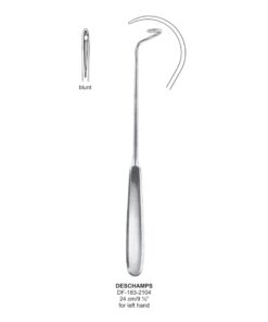 Deschamps Ligature Needles, For Left Hand, 24Cm  (SS-183-2104)