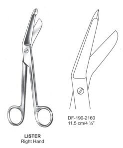 Lister Bandage Scissors 11.5Cm , Right Hand (SS-190-2160)