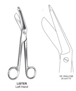 Lister Bandage Scissors Left Hand 20Cm (SS-190A-2168)