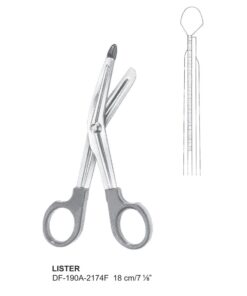 Lister Bandage Scissors 18Cm, Plastic Handle (SS-190A-2174F)