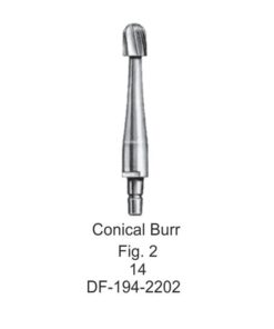 Conical Burr For Hudson Hand Drill, Fig 2, 14Mm (SS-194-2202)