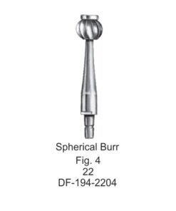 Speerical Burr For Hudson Hand Drill, Fig 4, 22Mm (SS-194-2204)