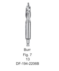 Burr For Hudson Hand Drill, Fig 7, 13Mm (SS-194-2206B)