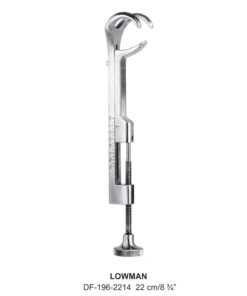 Lowman Bone Holding Clamps,22Cm  (SS-196-2214)