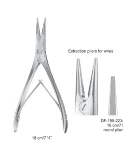 Round Pliers For Wires, 18Cm (SS-198-2234A)