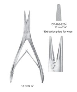 Extraction Pliers For Wires, 18Cm (SS-198-2234)