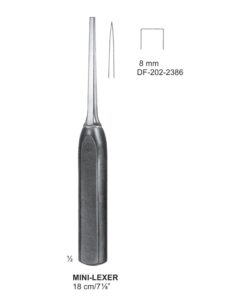 Mini Lexer Bone Chisels Width 8Mm, 18Cm  (SS-202-2386)