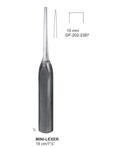 Mini Lexer Bone Chisels Width 10Mm, 18Cm  (SS-202-2387)