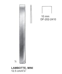 Lambotte Mini Bone Chisels 10Mm, 12.5Cm  (SS-202-2410)
