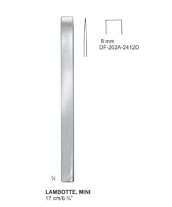 Lambotte Mini Bone Chisels  8Mm, 17Cm (SS-202-2412D)