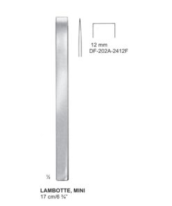 Lambotte Mini Bone Chisels  12Mm, 17Cm (SS-202-2412F)