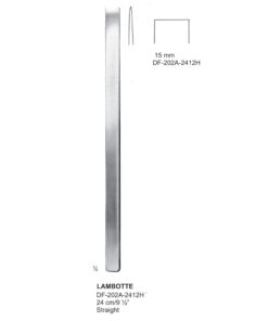 Lambotte Bone Chisels  15Mm, 24Cm, Straight (SS-202A-2412H)