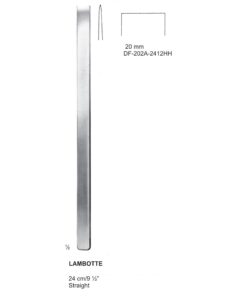 Lambotte Bone Chisels  20Mm, 24Cm, Straight (SS-202A-2412Hh)