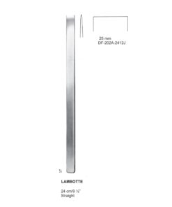 Lambotte Bone Chisels  25Mm, 24Cm, Straight (SS-202A-2412J)