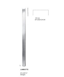 Lambotte Bone Chisels  30Mm, 24Cm, Straight (SS-202A-2412K)
