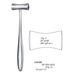 Lucae Mallets Width 25Mm, 19Cm , 260 Grams (SS-203-2425)