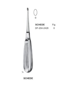 Schede Bone Curettes, Fig.0, 17Cm  (SS-204-2428)