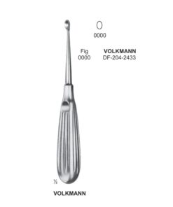 Volkmann Bone Curettes, Fig.0000, 17Cm  (SS-204-2433)