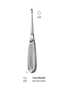 Volkmann Bone Curettes, Fig.000, 17Cm  (SS-204-2434)