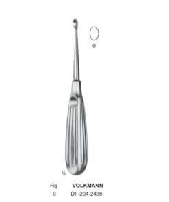 Volkmann Bone Curettes, Fig.0, 17Cm  (SS-204-2436)