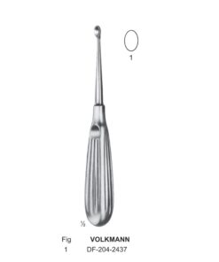 Volkmann Bone Curettes, Fig.1, 17Cm  (SS-204-2437)