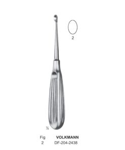 Volkmann Bone Curettes, Fig.2, 17Cm  (SS-204-2438)
