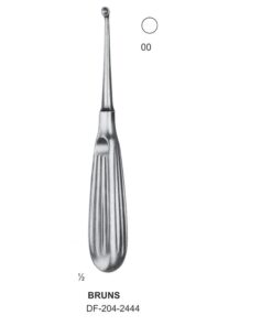 Bruns Bone Curettes, Fig.00, 17Cm  (SS-204-2444)