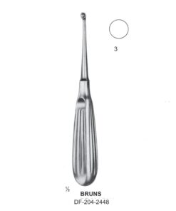 Bruns Bone Curettes, Fig.3, 17Cm  (SS-204-2448)