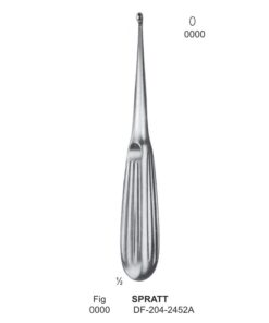 Spratt Bone Curettes, Fig.0000, 17Cm  (SS-204-2452A)