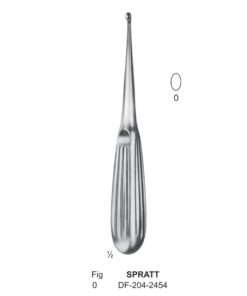 Spratt Bone Curettes, Fig.0, 17Cm  (SS-204-2454)